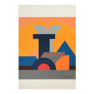 Josua Reichert Lithograph in the Plate Typographic Composition For Sale