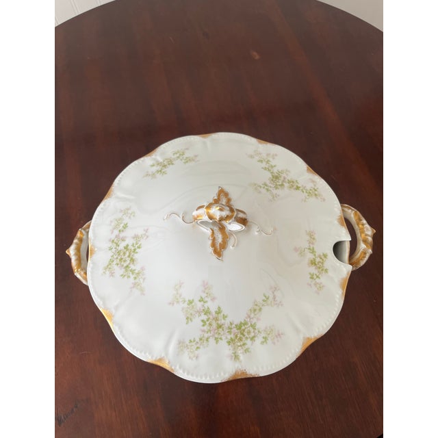 Haviland & Co. Vintage Haviland Limoges Covered Soup Tureen For Sale - Image 4 of 11