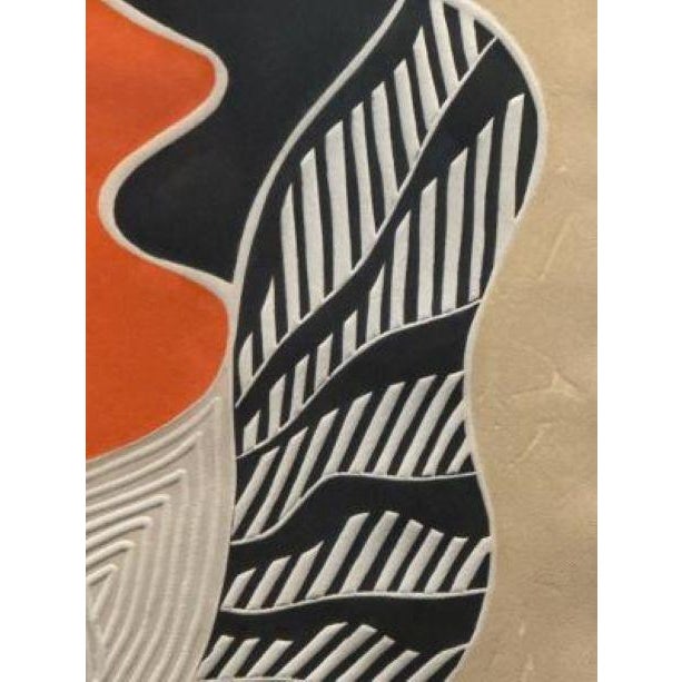 1970s Barbara Kwaśniewska “Dame De Trèfles” (Queen of Clubs) Signed Embossed Print 78/150 For Sale In Chicago - Image 6 of 14