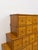 Beige Handmade Vintage Tiered Apothecary Cabinet Fifteen Drawers Antique Style For Sale - Image 8 of 15