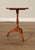 Brown L. Hitchcock Stenciled Maple Small SideTable For Sale - Image 8 of 18