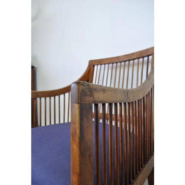 19th Century Danish Walnut Bergère Chair For Sale - Image 13 of 18
