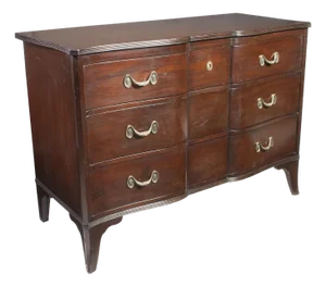 1940s Vintage John Widdicomb by Ralph Widdicombe 3 Drawer Chest W/Tags and Stamp