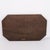 Rectangular mirror with a dark wood frame dating from the 1940s. It features a simple classic design suitable for a...