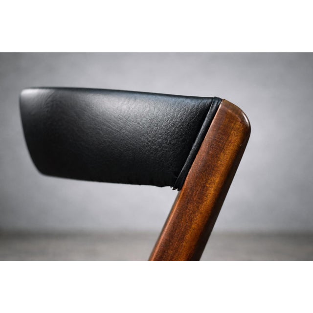 Mid-Century Danish Modern Fire Office Chair in Teak, 1960s For Sale - Image 4 of 18