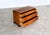 Brown Art Deco Swedish Chest of Drawers, 1950s For Sale - Image 8 of 9