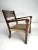 Vintage Italian Wood and Rope Armchair, 1930s For Sale - Image 4 of 13