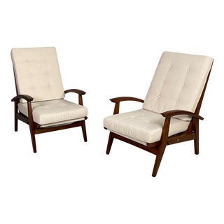 Mid-Century Modern Italian Sorrento Armchairs from Cerutti, 1950s, Set of 2 For Sale