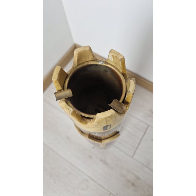 1950s Vintage Tower-Shaped Floor Ashtray by Aldo Tura, 1950s For Sale - Image 5 of 16