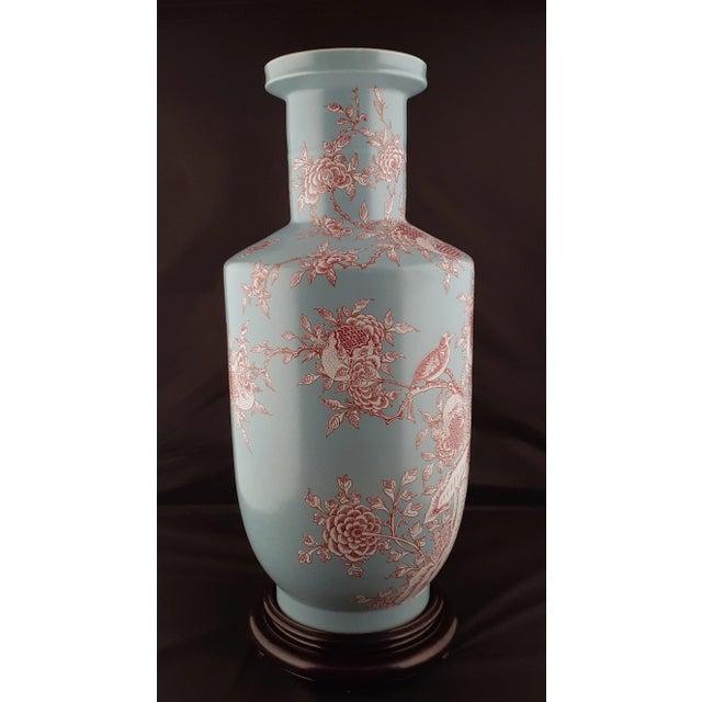 Chinese Porcelain Flower and Bird Bangchuiping For Sale - Image 4 of 8