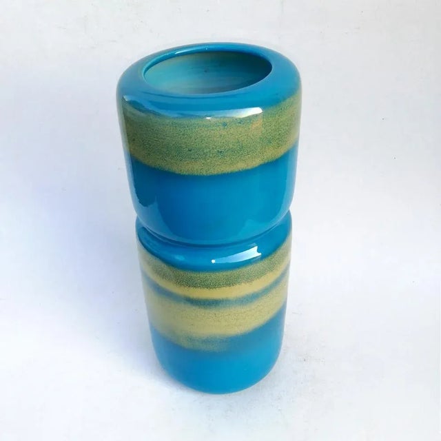 Cylindrical Vase from SIC Italy, 1960s, in Good conditions. Designed 1950 to 1959