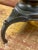 Metal Antique Japanese Bronze Usubata Vase – Meiji Period, Crane and Bamboo Inlay. For Sale - Image 7 of 9