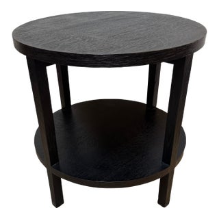 Crate & Barrel Clairemont Side Table For Sale