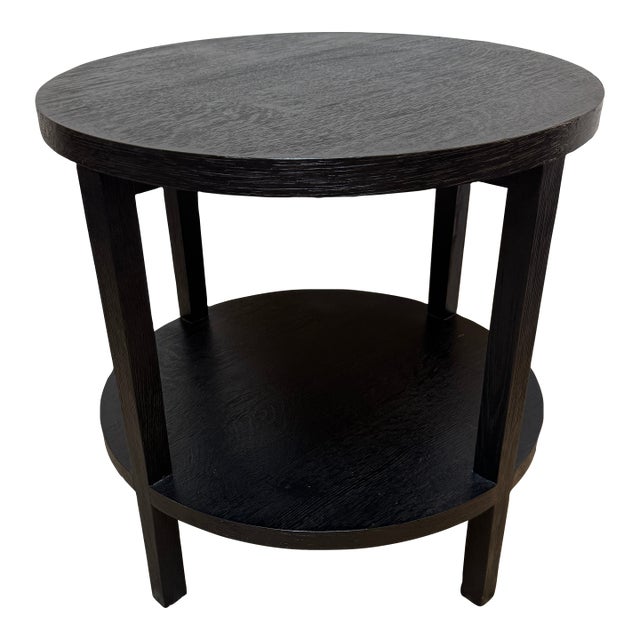 Crate & Barrel Clairemont Side Table For Sale