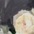 2020s Roses I by Jon Doran | Oil on Panel Cut White Roses Still Life For Sale - Image 5 of 9