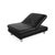 Rivoli Ottoman in Black Leather from Koinor For Sale - Image 4 of 14