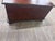 19th Century Antique Indian Rajasthani Geometric Carved Solid Hardwood Bridal Dowry Chest For Sale - Image 5 of 12