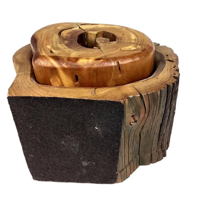 Artisanal Wood Jewelry Box For Sale - Image 12 of 13