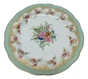 1980s Chelsea House Decorative Floral Design Dining Plate Asian Inspired