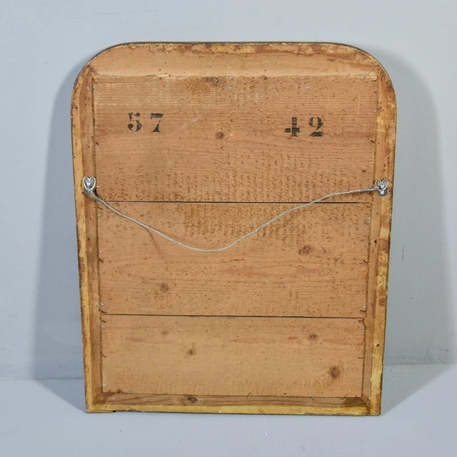 19th Century Small Silver Louis Philippe Mirror For Sale - Image 10 of 12