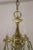 1950s Gilt Brass Ceiling Lamp, 1950s For Sale - Image 5 of 9