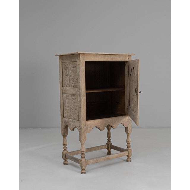 Mid 20th Century French Louis XV Oak Cabinet For Sale In Greensboro - Image 6 of 18