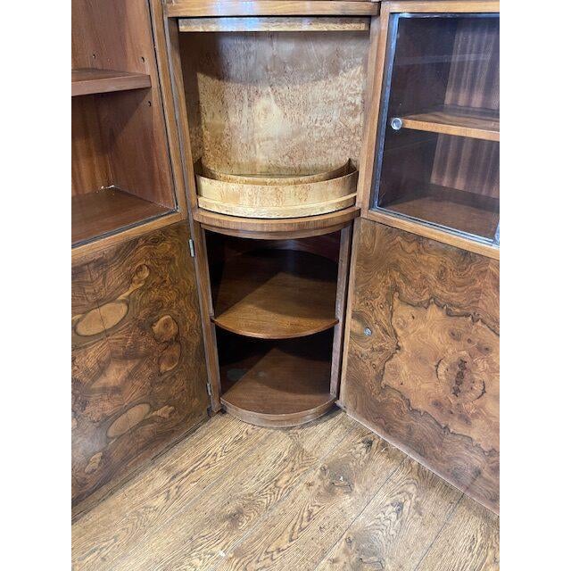 1920s Art Deco Corner Cabinet by Jindrich Halabala for Up-Zavody, 1920 For Sale - Image 5 of 18