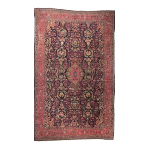 Antique Persian Malayer Room Size Rug, 12'08 X 20'05