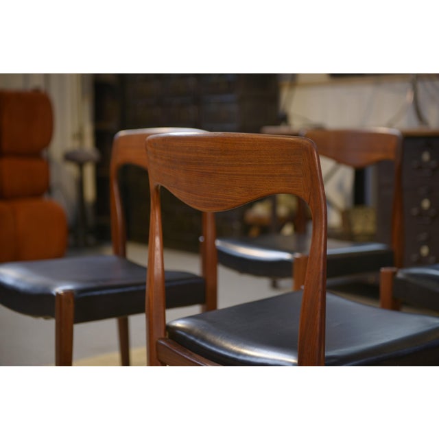 Scandinavian Teak Chairs by Niels Otto Moller, Denmark, 1960s, Set of 6 For Sale - Image 9 of 12
