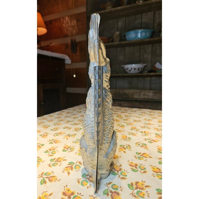 1930s Tall Standing Bunny Chocolate Mold For Sale In Charlotte - Image 6 of 12