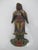 Antique Chinese Hand Carved Polychrome Wood Guardian Warrior Figure Pair For Sale In Portland, OR - Image 6 of 13