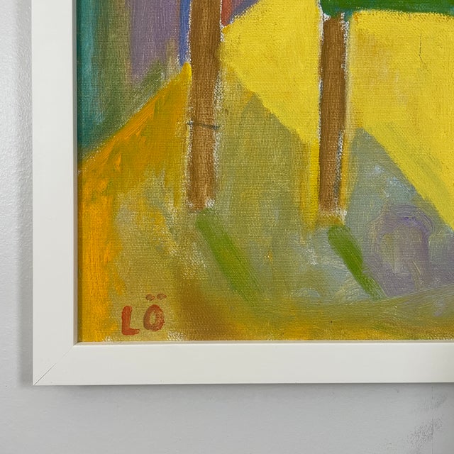 Leif Öhr, Interior Scene, 1970s, Oil on Canvas For Sale - Image 4 of 13