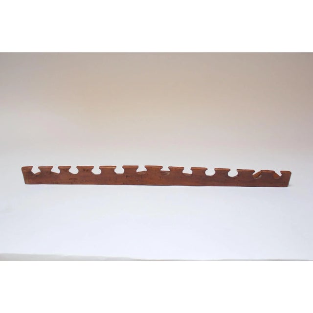 Folk Art Folk Art Dual Dog Pipe Holder For Sale - Image 3 of 13