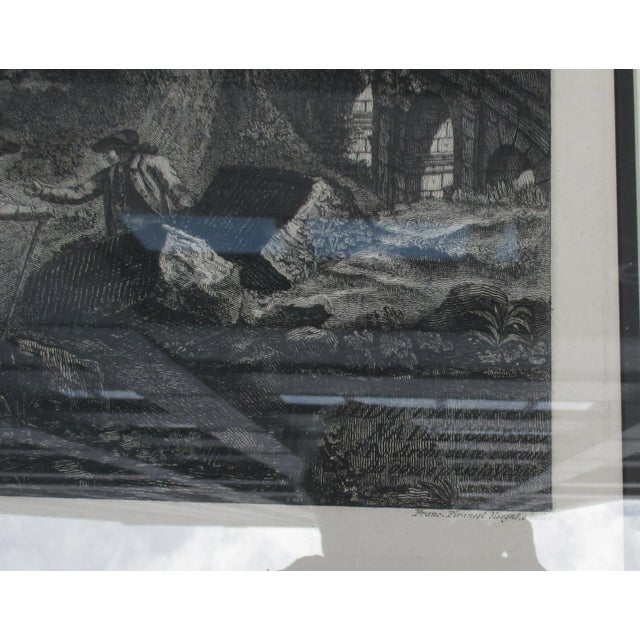 18th Century Set of 4 Piranesi Etching Circa 1760 - a Set of 4 For Sale - Image 5 of 11