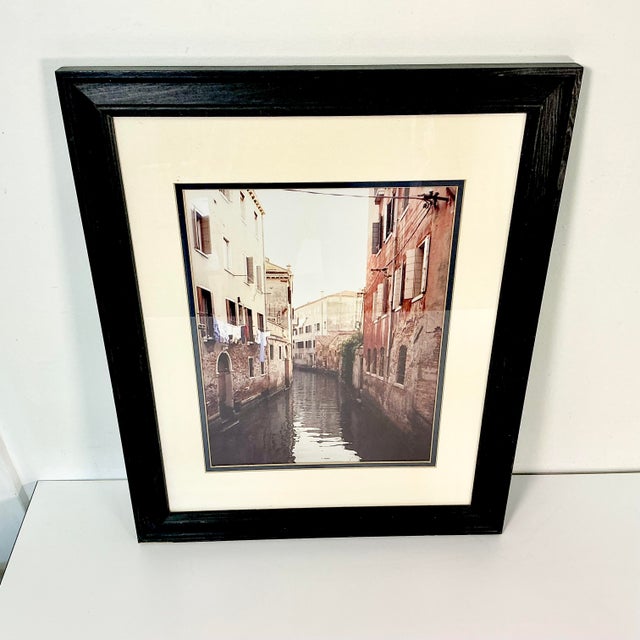 We have curated a series of four framed Photography of city and sea scapes in Venus, Italy. Taken in the 1980s, two...