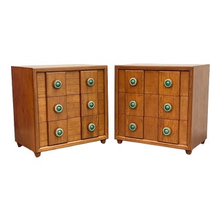 Mid Century Modern Pair of Chest of Drawers For Sale