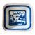 Antique Chinese Blue & White Export Porcelain Serving Dish | Pagoda Landscape 19th Century For Sale