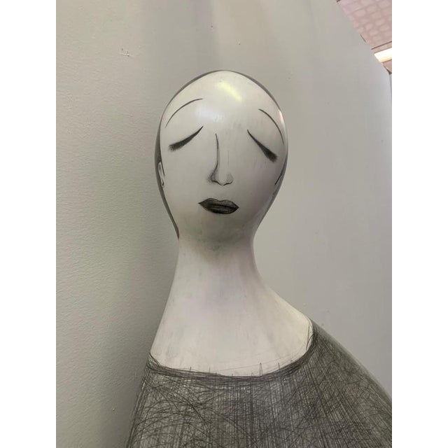 Yuri Zatarain, Thought of Love, 2005, Ceramic & Graphite, Set of 2 For Sale - Image 11 of 15