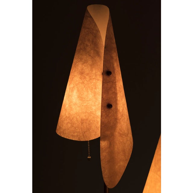 Organically Shaped Floor Lamp For Sale - Image 5 of 11