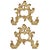 Louis XV Carved Gilded Friezes, 1700, Set of 2 For Sale - Image 5 of 5