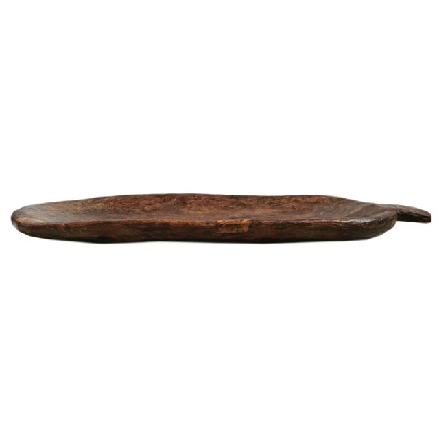 Mid 20th Century Mid 20th Century Naga Tribal Wood Bowl For Sale - Image 5 of 5