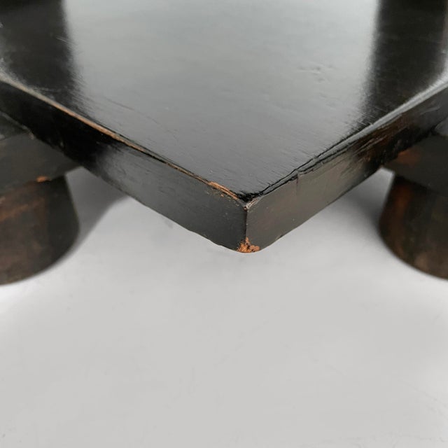 Art Deco Italian Coffee Table in Wood and Black Wood, 1930s For Sale - Image 13 of 14
