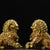 Elevate your interior with this striking pair of guardian lion statues, featuring exquisite cloisonne enamel work and rich...