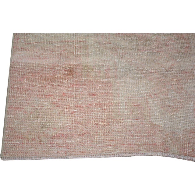 Vintage Turkish Anatolian Hand Knotted Wool Rug, 3'1''x10'1'' For Sale - Image 4 of 4