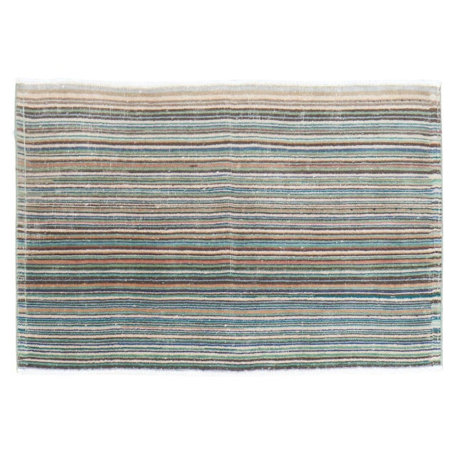 Zabihi Collection Mid 20th CenturyTurkish Deco Rug For Sale - Image 10 of 18