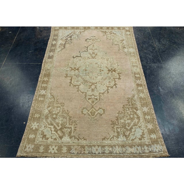 Turkish Vintage Rug 3'8" x 5'10" #17110 Explore a curated collection of hallway runners, wool rugs, and handmade...