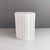 1990s Italian Modern Glossy White Ceramic Side Table by Roberto Faccioli, 1995 For Sale - Image 5 of 14