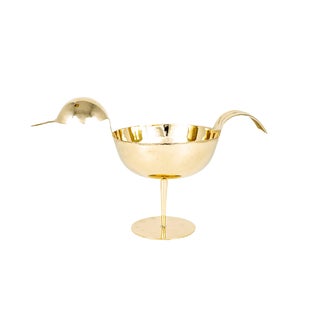 Polished Brass Bird-Shaped Bowl from Werkstatte Hagenauer, 1930s For Sale