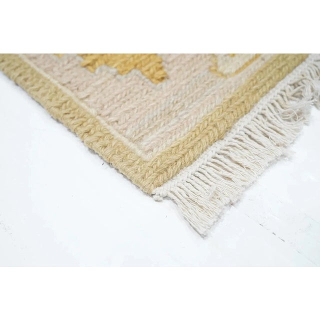 Traditional Sumak Rug 4'1'' X 6'1'' For Sale - Image 3 of 9