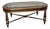 E J Victor Mahogany and Ebony Glass Cocktail Table For Sale